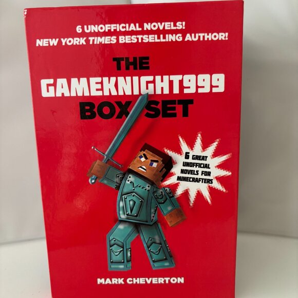 Gameknight999 Minecraft Book Box Set – 6 Unofficial Novels by Mark Cheverton - Picture 2 of 10